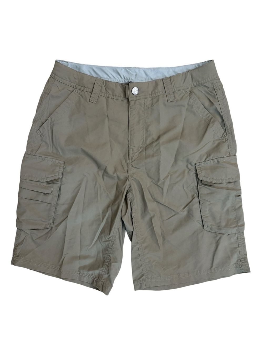 REI Tan Stretch Hiking Athleisure Cargo Shorts Size 4